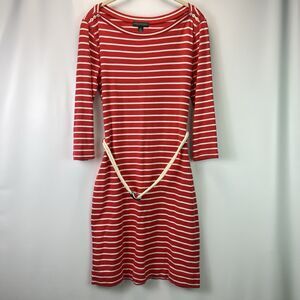 Lauren Jeans Co Ralph Lauren Women’s Dress Size M Striped Nautical Rope Belt